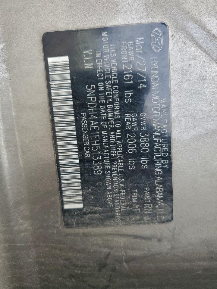 2014 HYUNDAI ELANTRA SE photo 34