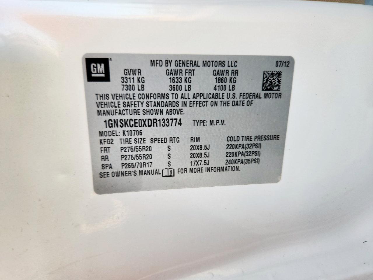 2013 CHEVROLET TAHOE K1500 LTZ photo 14
