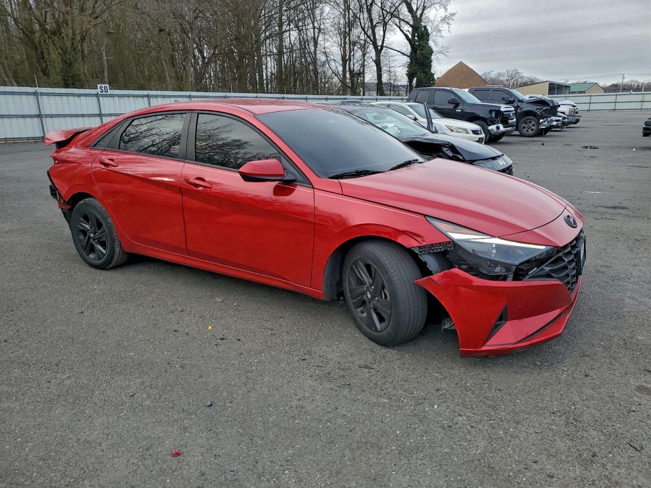 2021 HYUNDAI ELANTRA SEL photo 4
