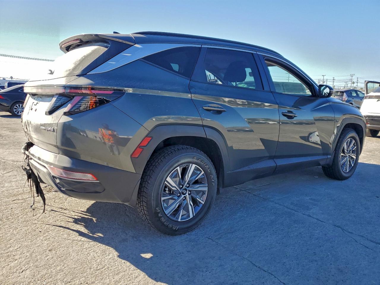 2023 HYUNDAI TUCSON BLUE photo 3