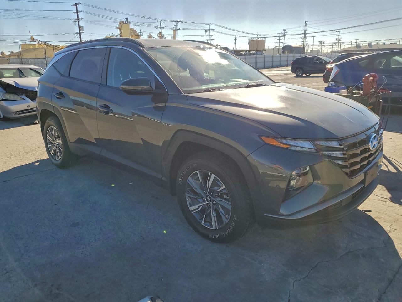 2023 HYUNDAI TUCSON BLUE photo 4