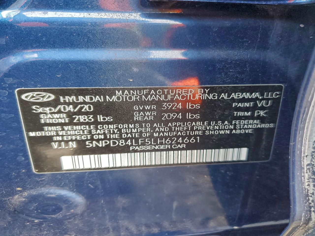 2020 HYUNDAI ELANTRA SEL photo 13