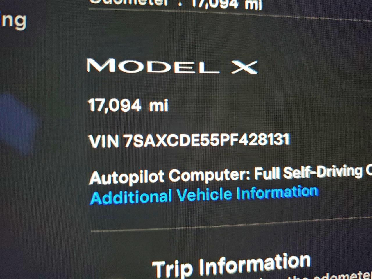 2023 TESLA MODEL X photo 17