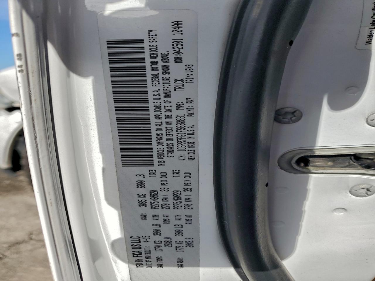 2015 RAM 1500 ST photo 34
