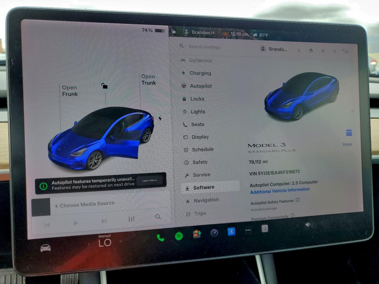 2019 TESLA MODEL 3 photo 17