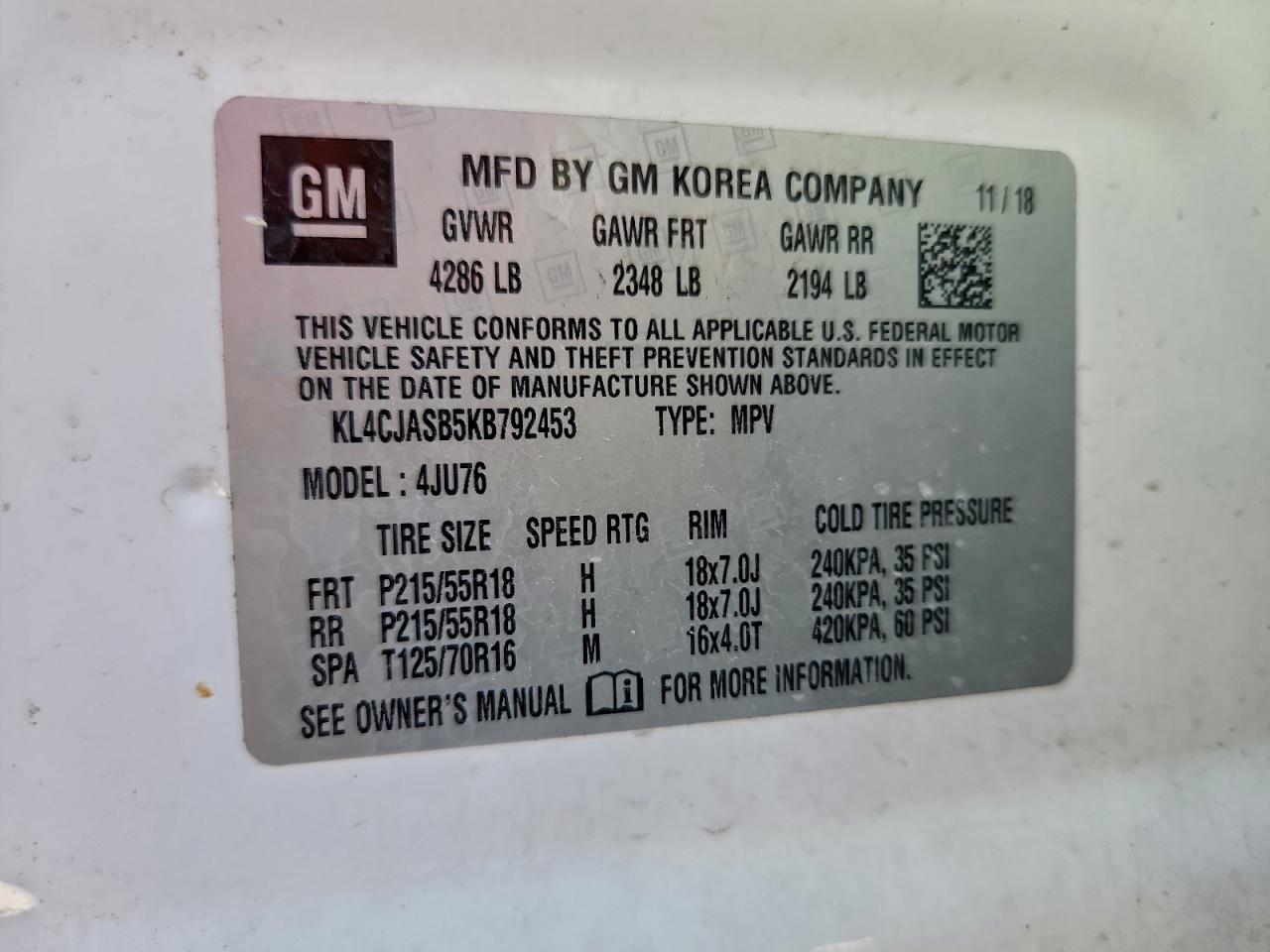 2019 BUICK ENCORE PREFERRED photo 27