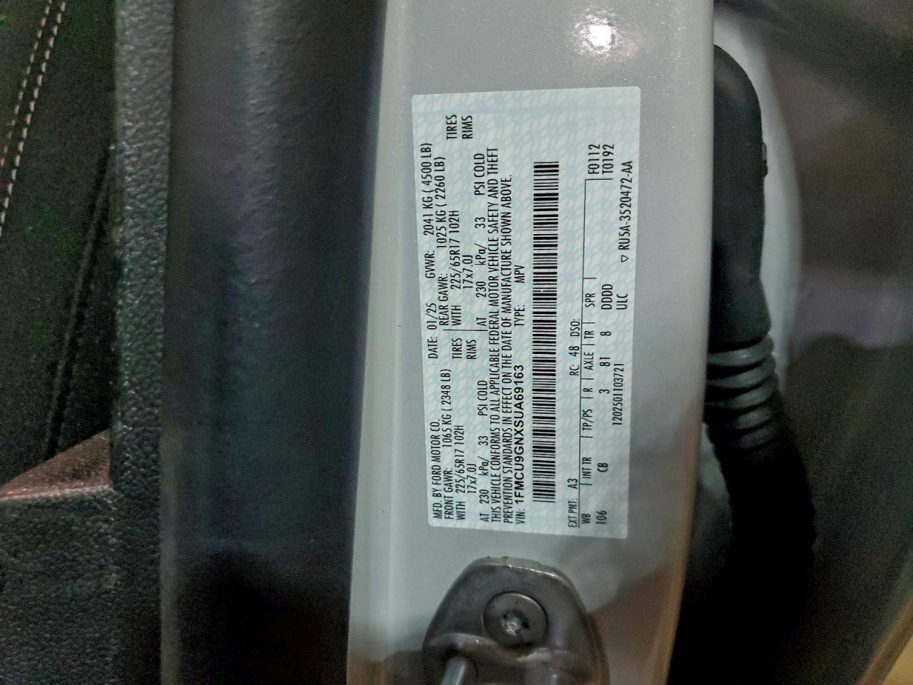 2025 FORD ESCAPE ACTIVE photo 25