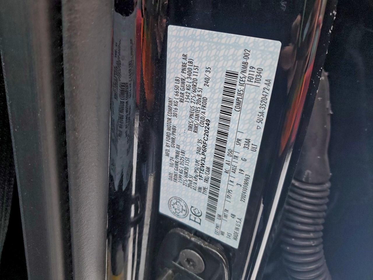 2024 FORD F150 XLT photo 23
