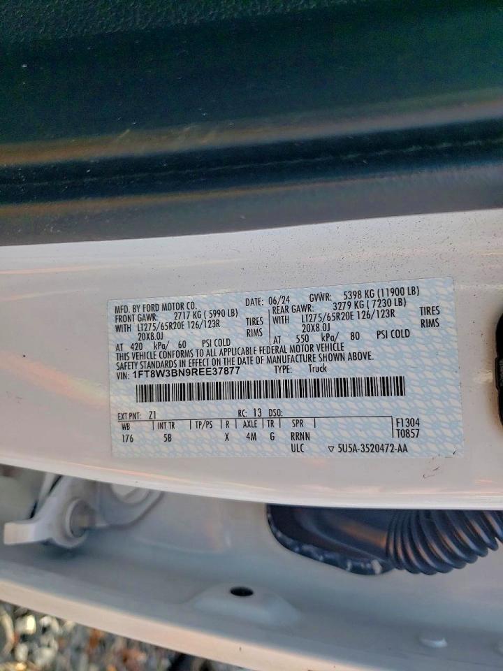 2024 FORD F350 SUPER DUTY UTILITY / SERVICE TRUCK photo 12