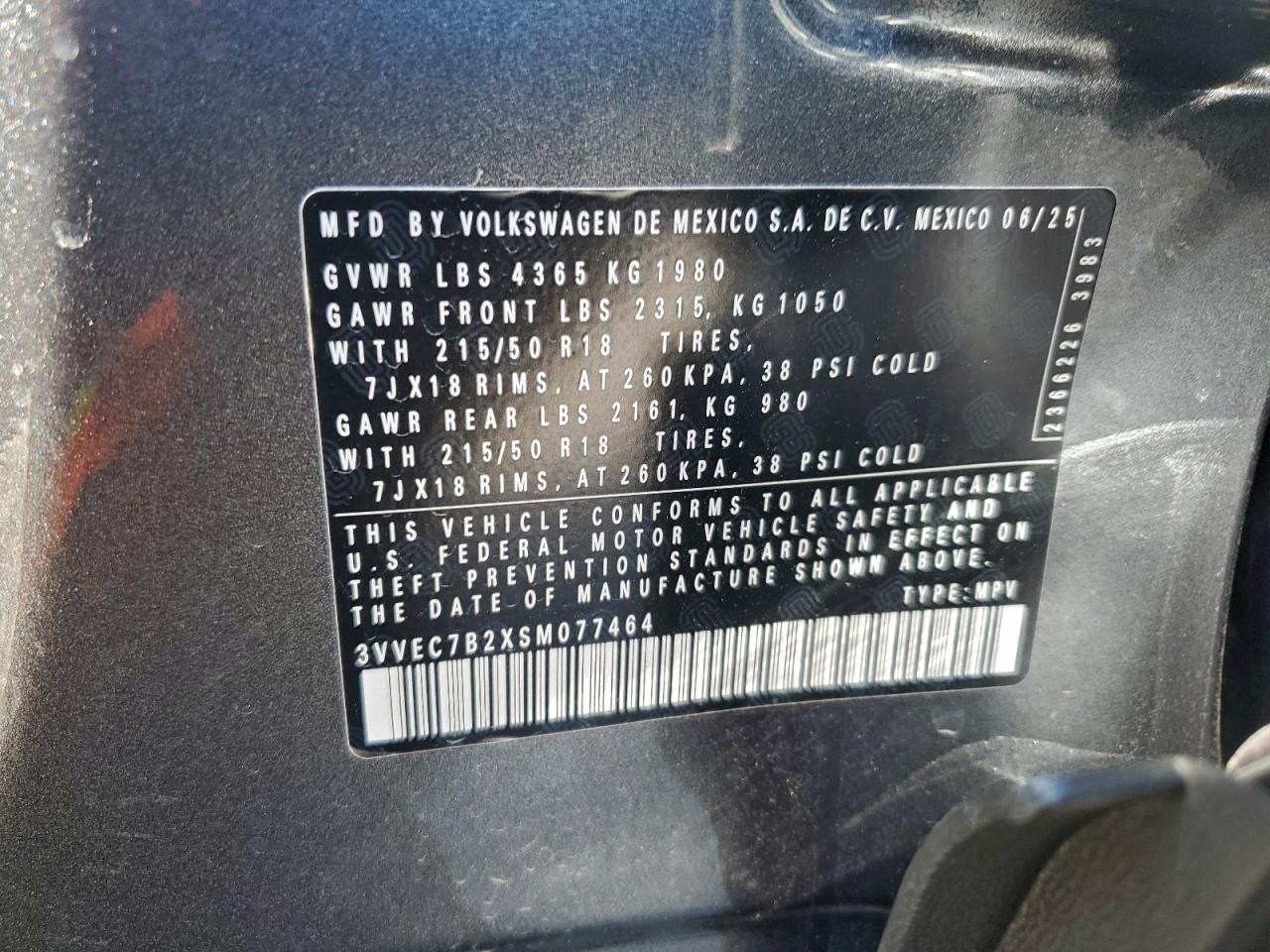 2025 VOLKSWAGEN TAOS SE photo 37