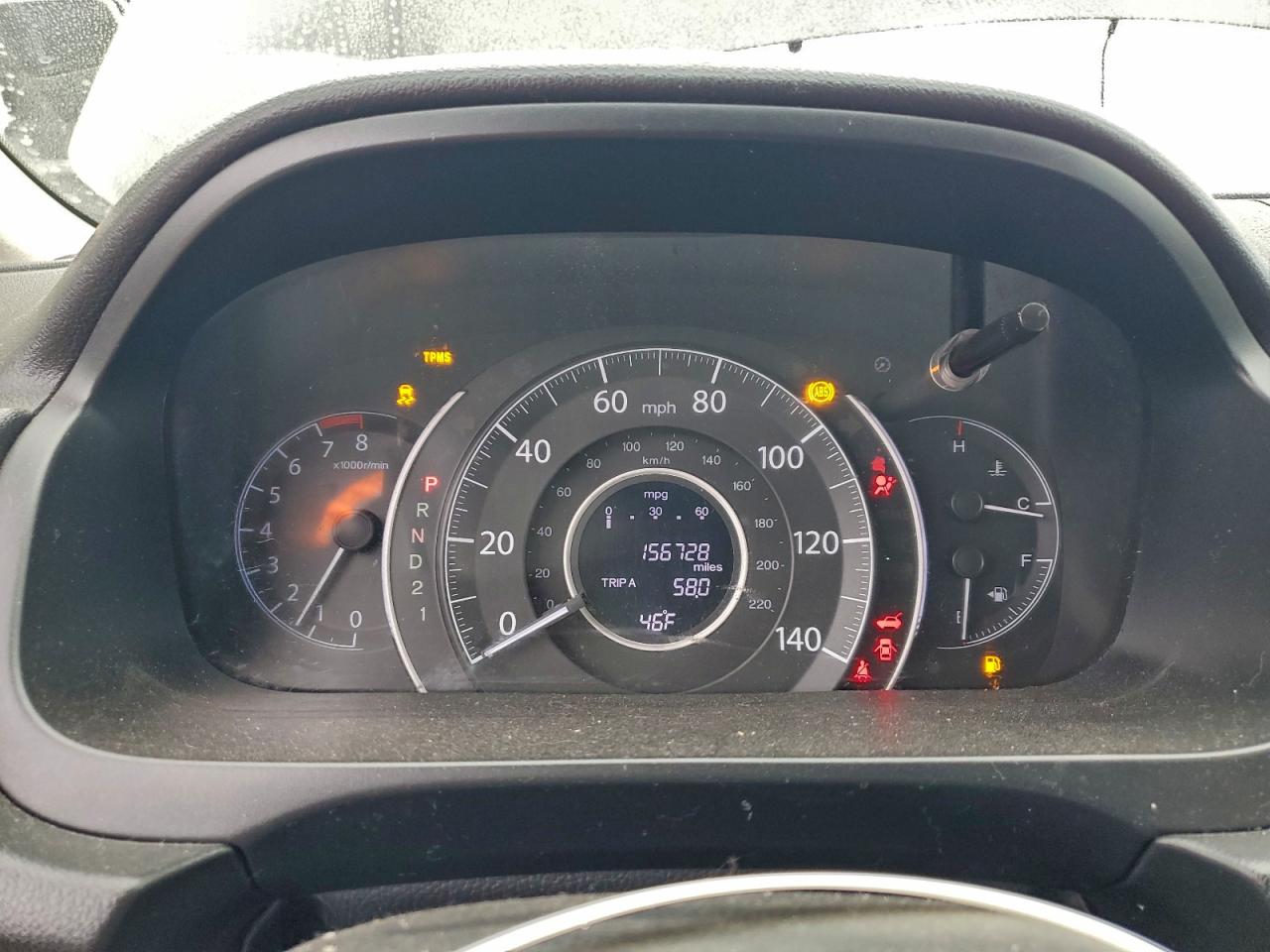 2012 HONDA CR-V EXL photo 9
