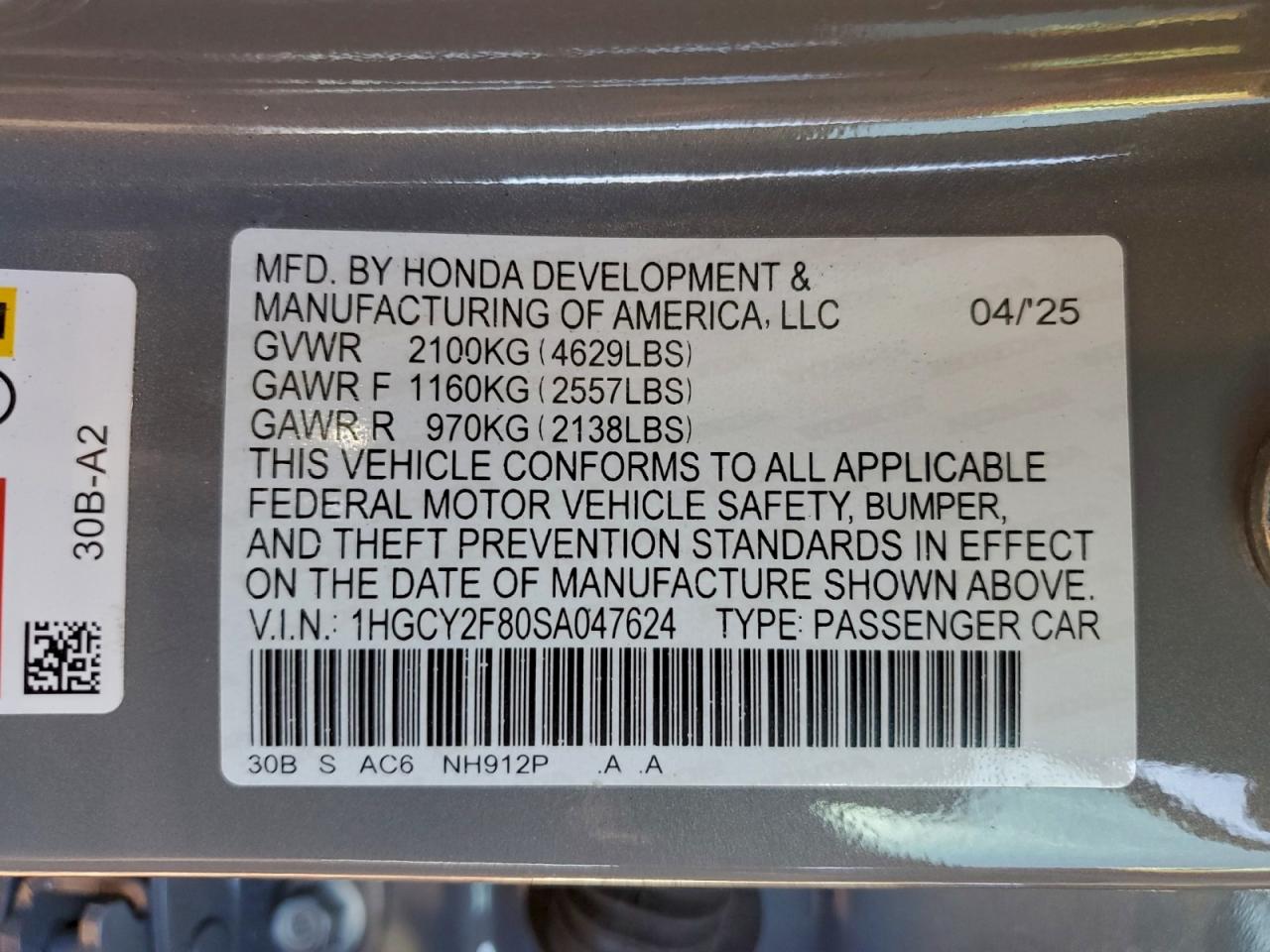 2025 HONDA ACCORD TOURING HYBRID photo 12