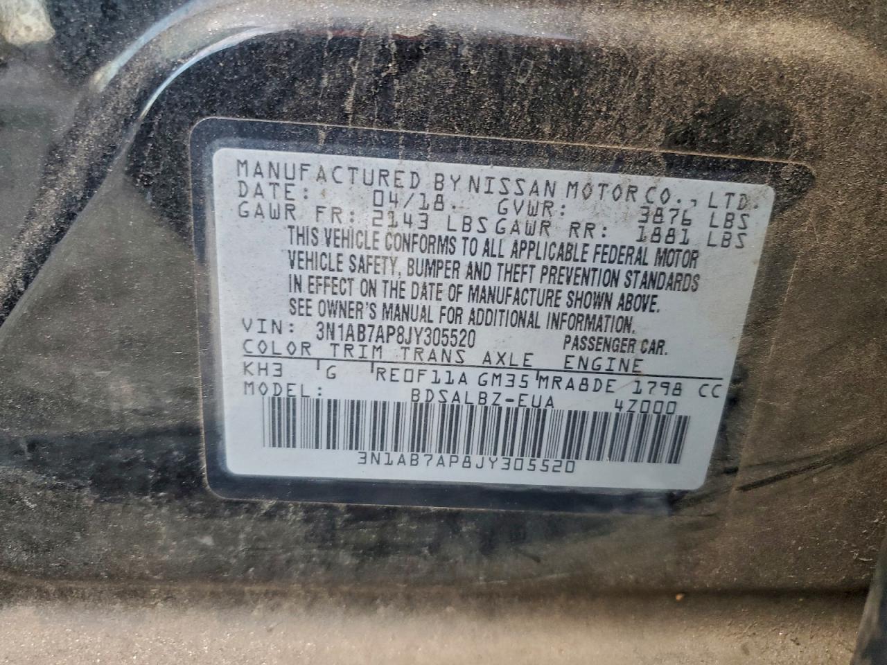 2018 NISSAN SENTRA S photo 23