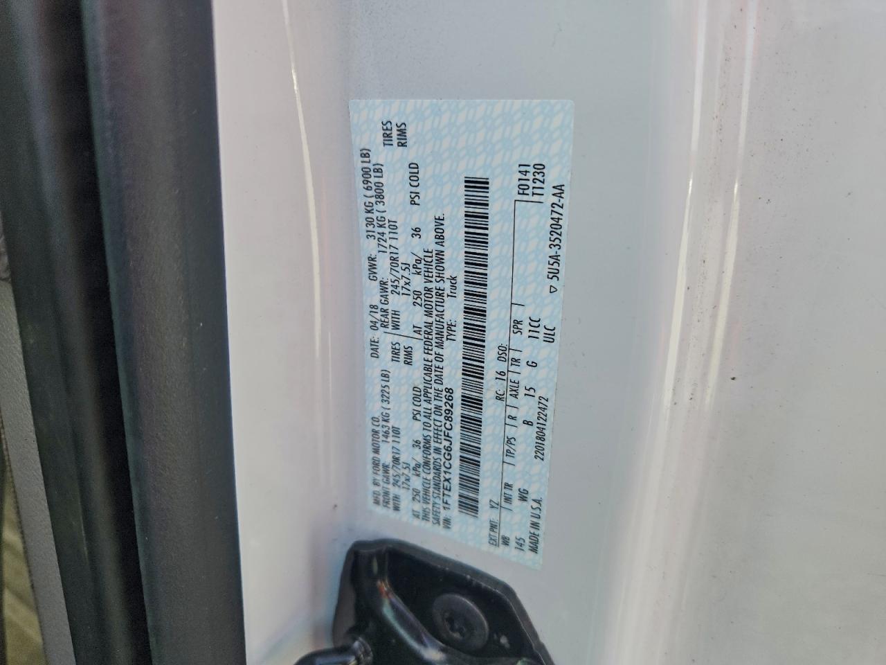 2018 FORD F150 SUPER CAB photo 12