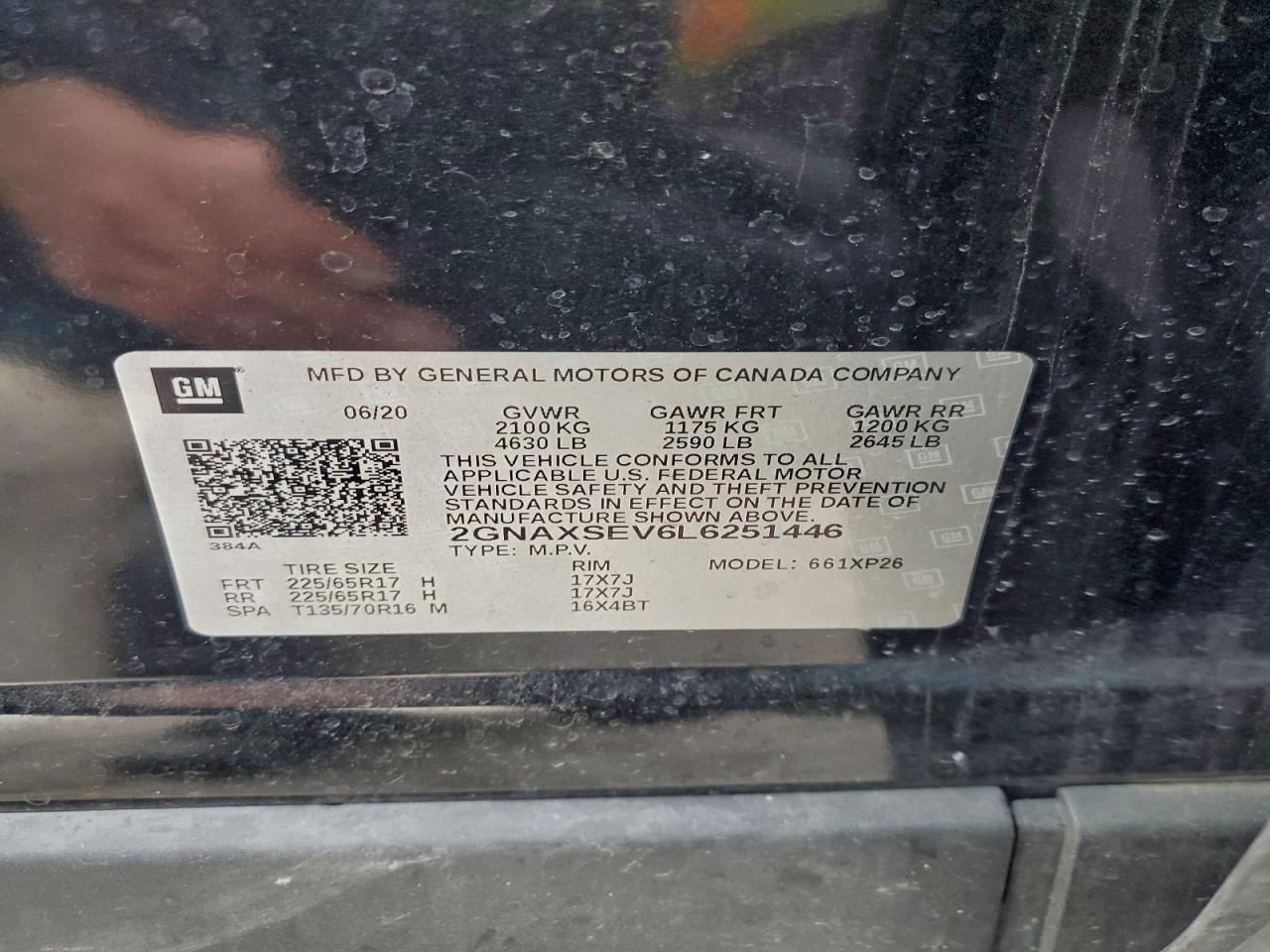 2020 CHEVROLET EQUINOX LS photo 25