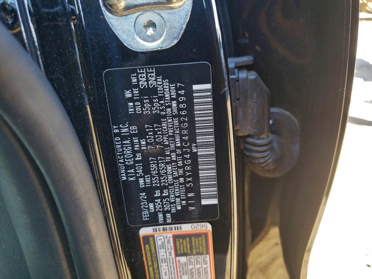 2024 KIA SORENTO LX photo 13