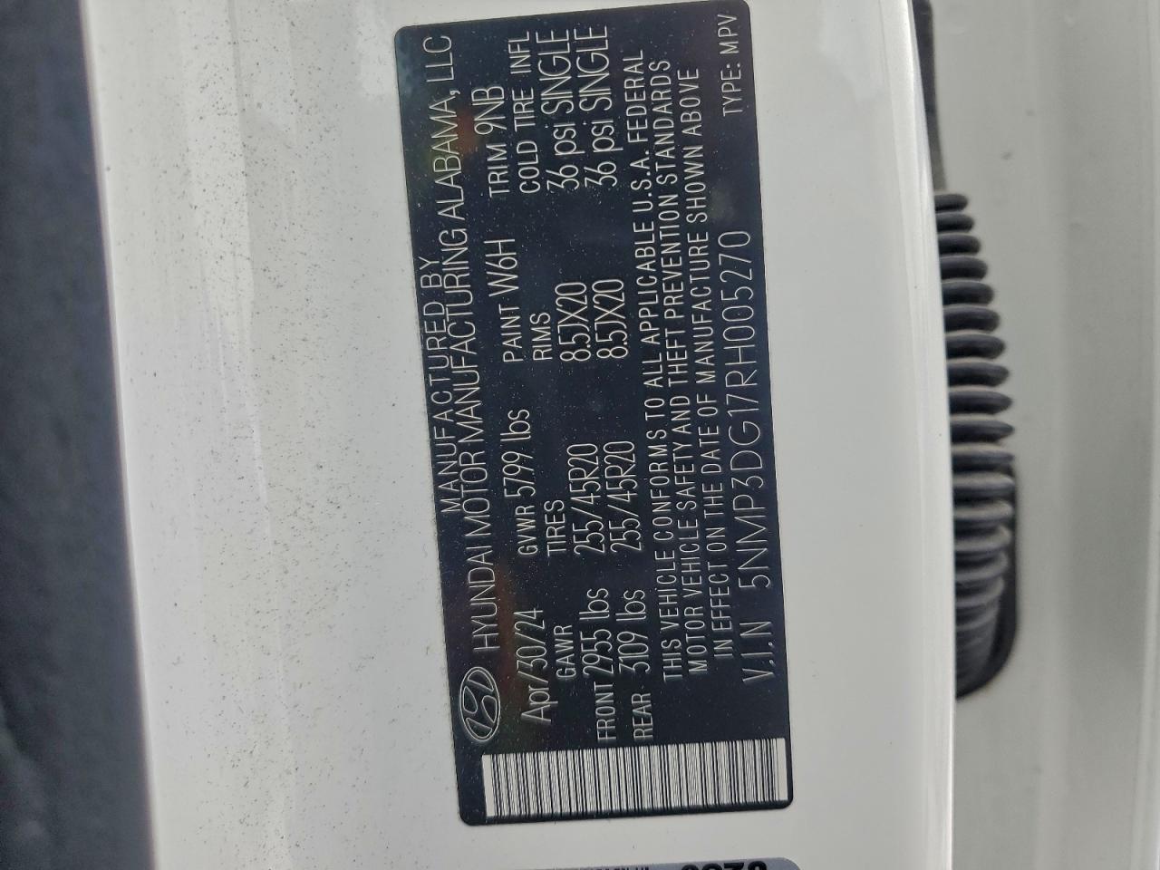2024 HYUNDAI SANTA FE LIMITED photo 13
