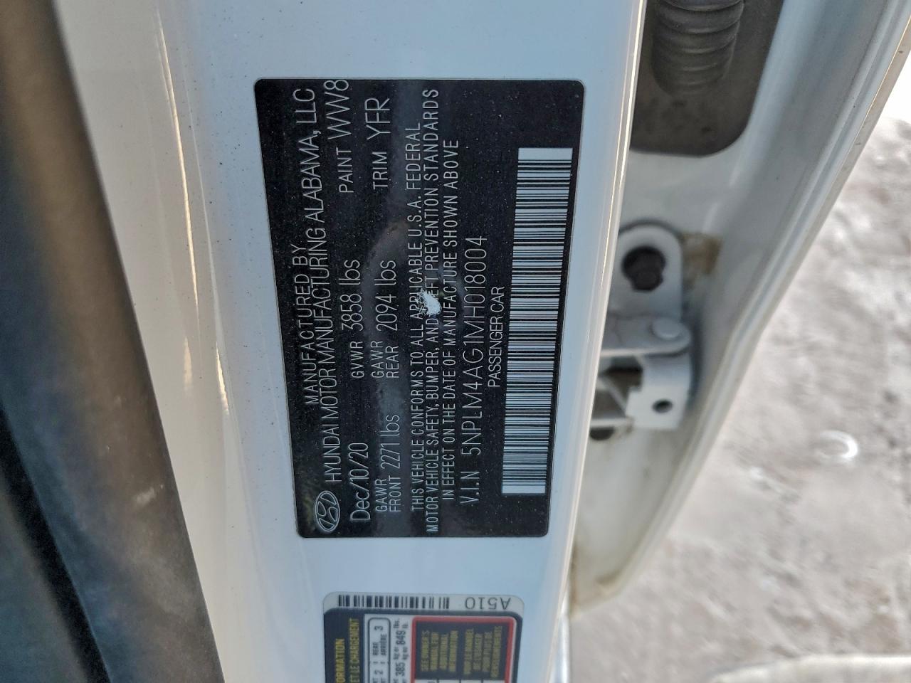 2021 HYUNDAI ELANTRA SEL photo 12