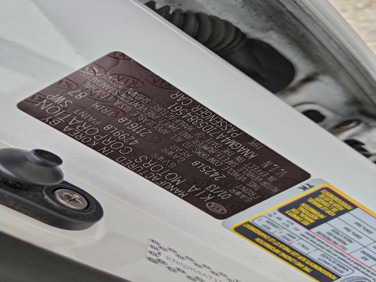 2013 KIA OPTIMA LX photo 12