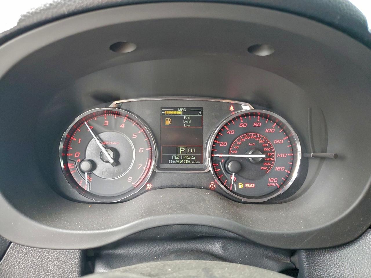 2016 SUBARU WRX PREMIUM photo 9
