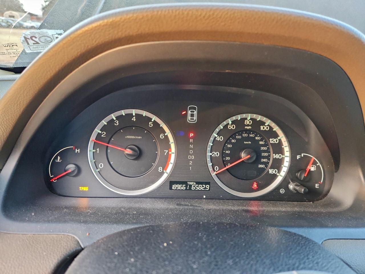2008 HONDA ACCORD LX photo 9