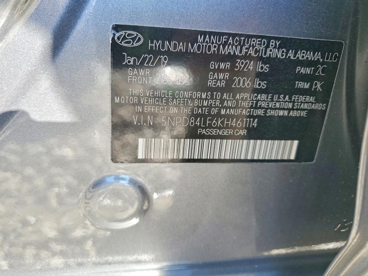 2019 HYUNDAI ELANTRA SEL photo 23