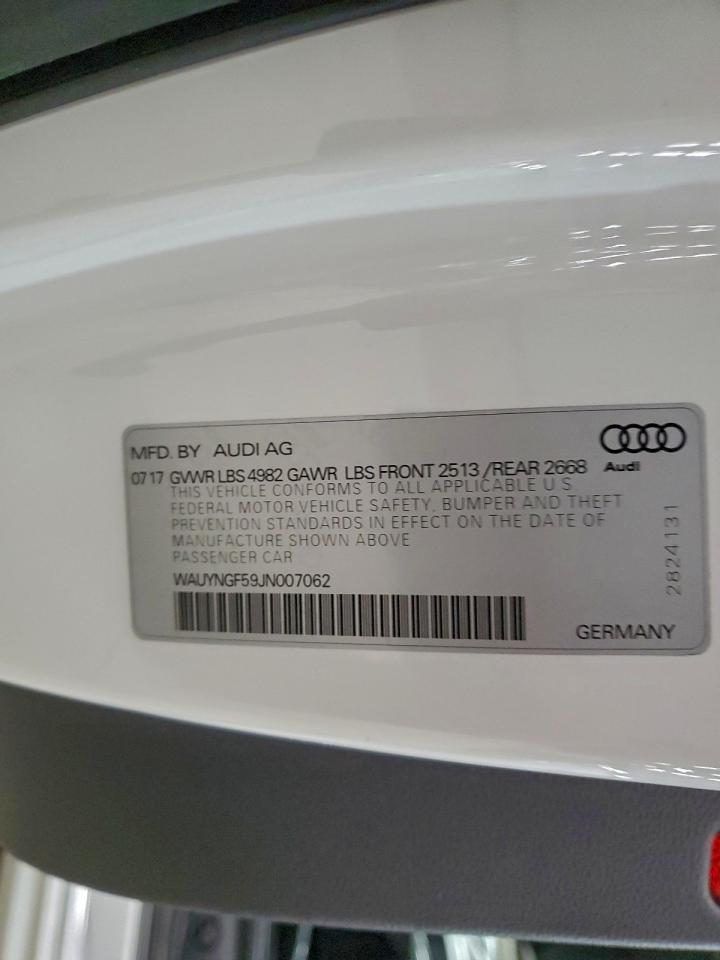 2018 AUDI A5 PREMIUM PLUS photo 12