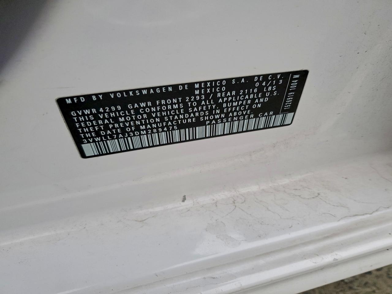 2013 VOLKSWAGEN JETTA TDI photo 12
