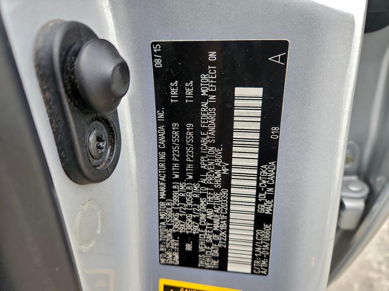 2015 LEXUS RX 350 photo 13