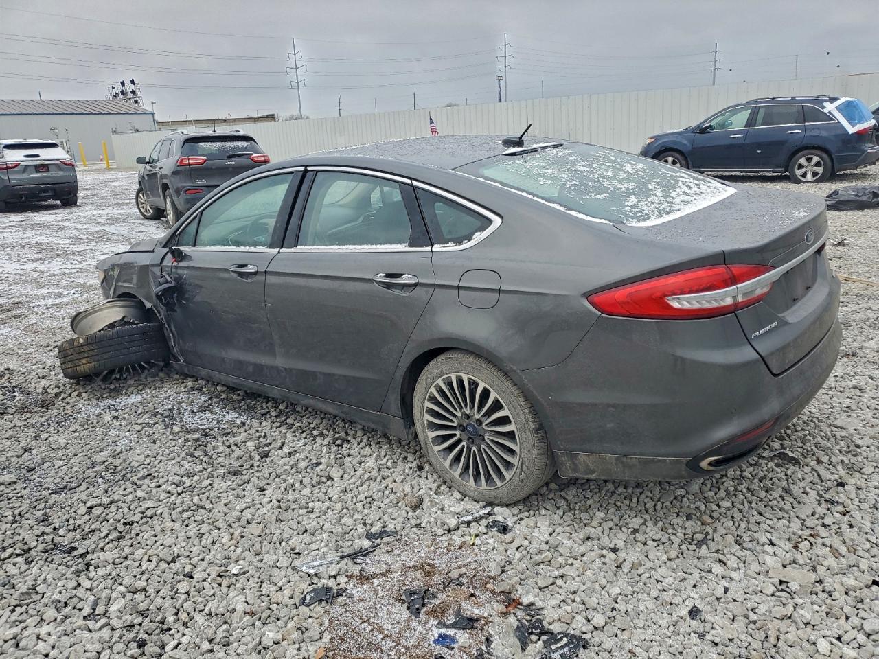2017 FORD FUSION SE photo 2