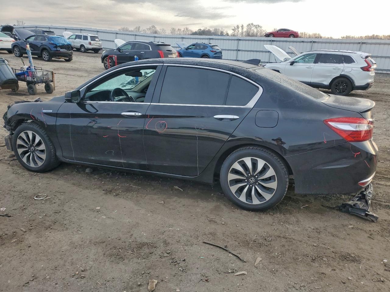 2017 HONDA ACCORD HYBRID EXL photo 2