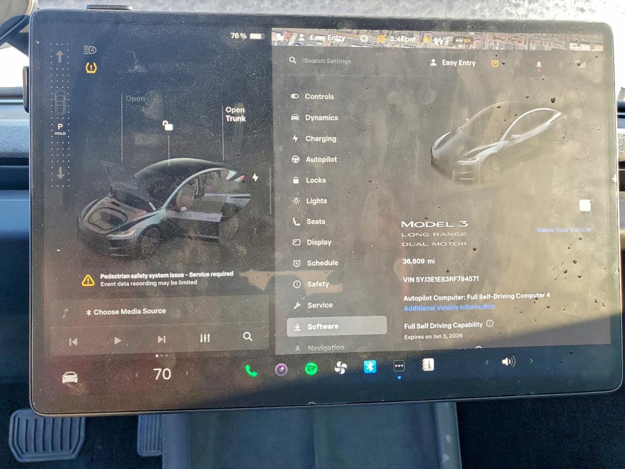 2024 TESLA MODEL 3 photo 9