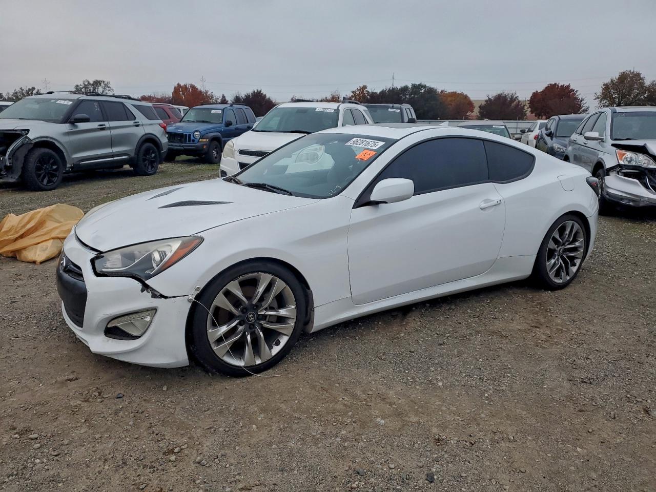 2014 HYUNDAI GENESIS COUPE 2.0T — FRONT END damage — photo 1