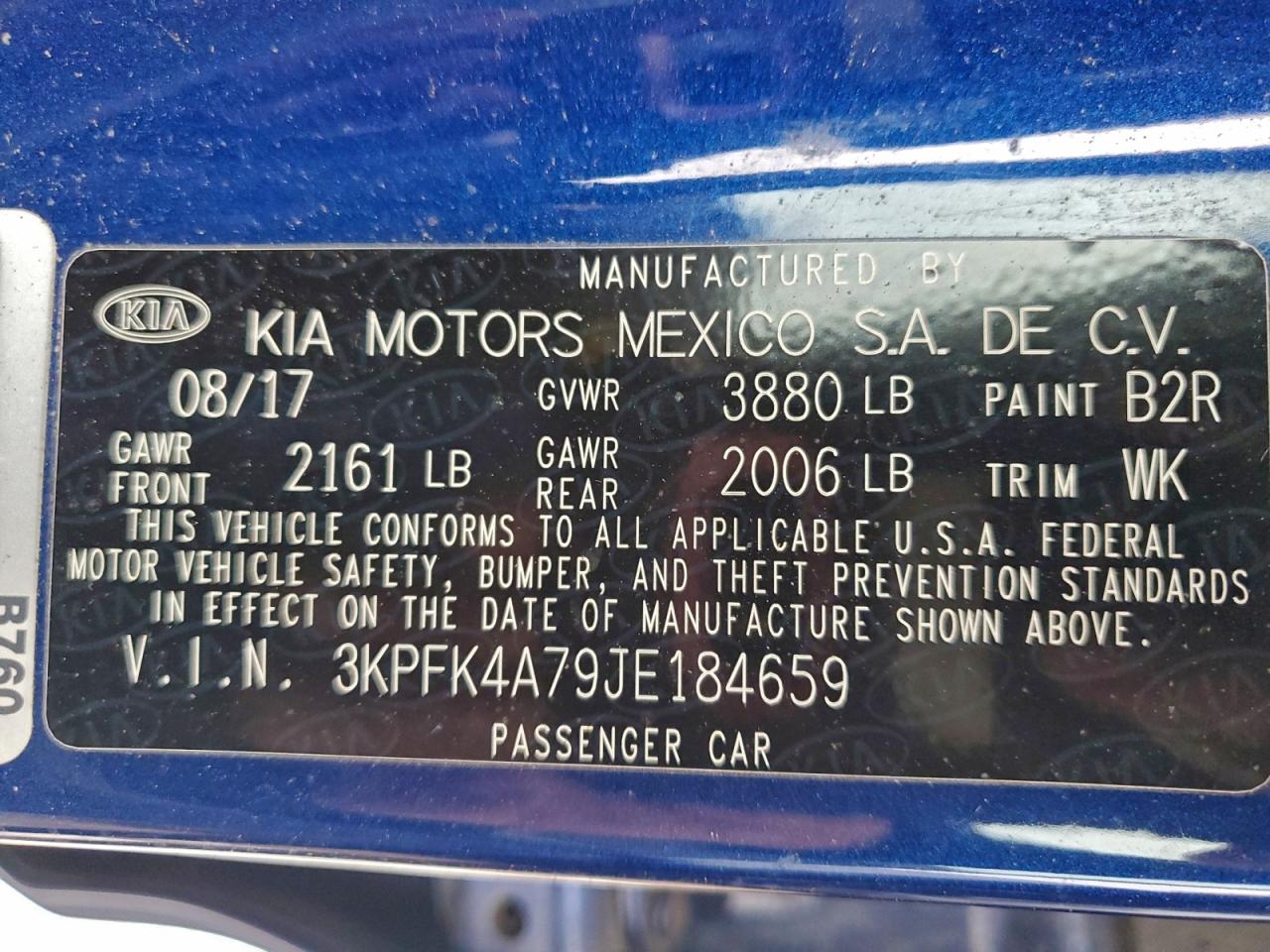 2018 KIA FORTE LX photo 49
