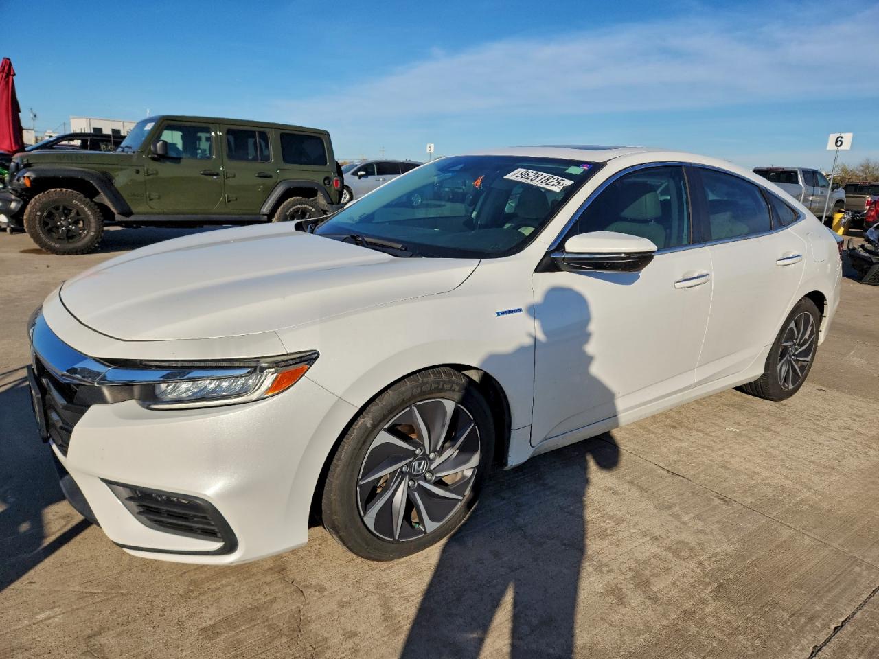 2019 HONDA INSIGHT TOURING — SIDE damage — photo 1