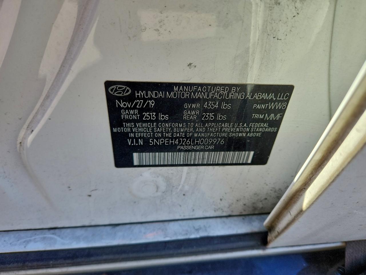 2020 HYUNDAI SONATA LIMITED photo 13