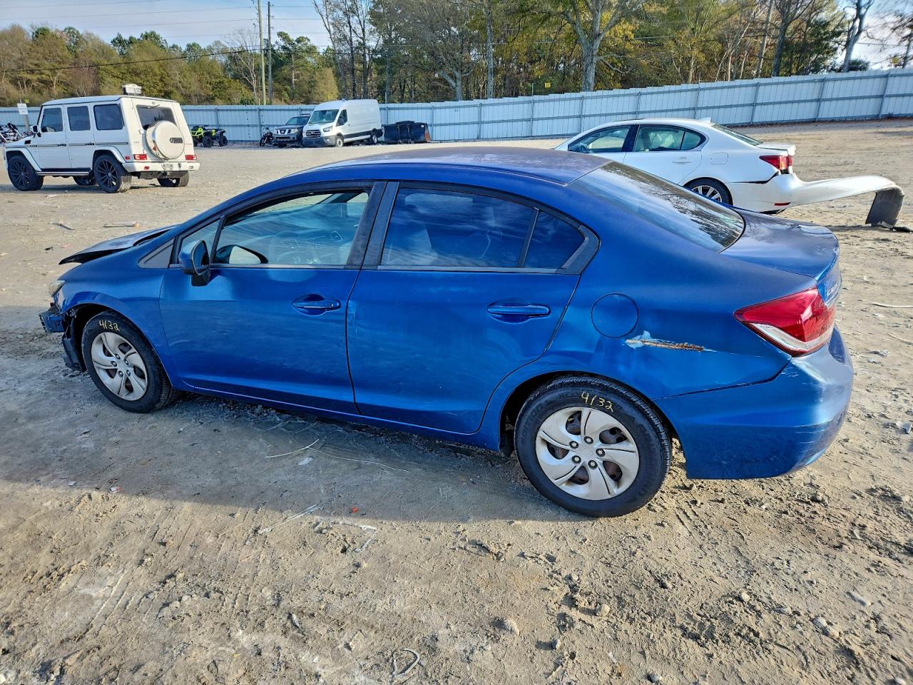 2014 HONDA CIVIC LX photo 2