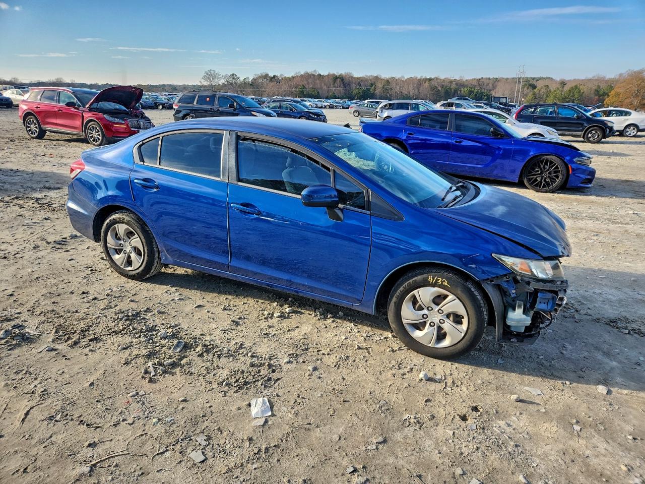 2014 HONDA CIVIC LX photo 4