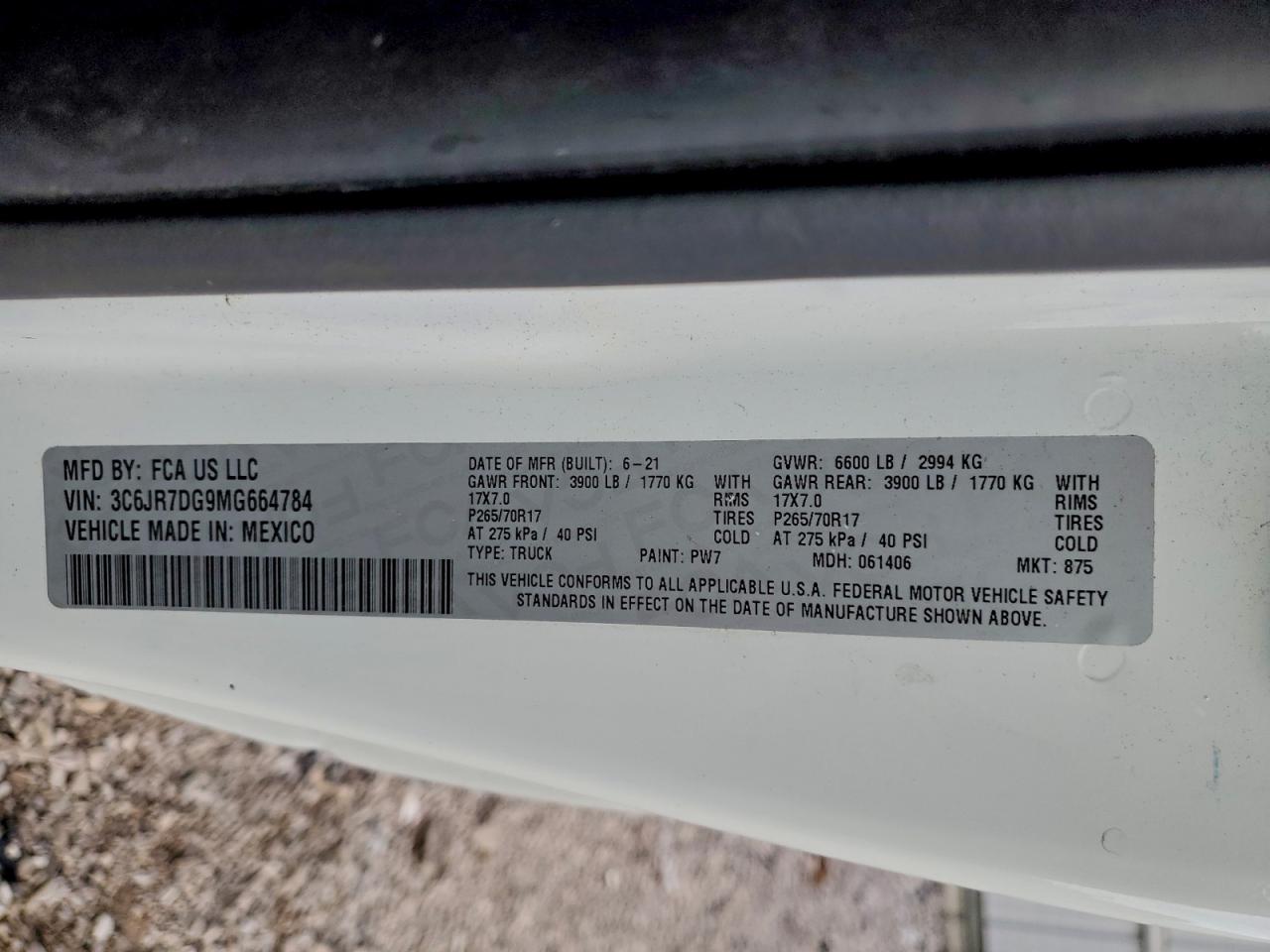 2021 RAM 1500 CLASSIC TRADESMAN photo 13