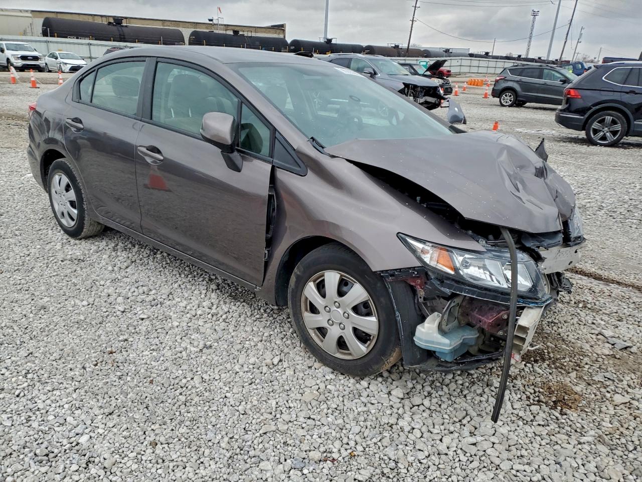 2013 HONDA CIVIC LX photo 4