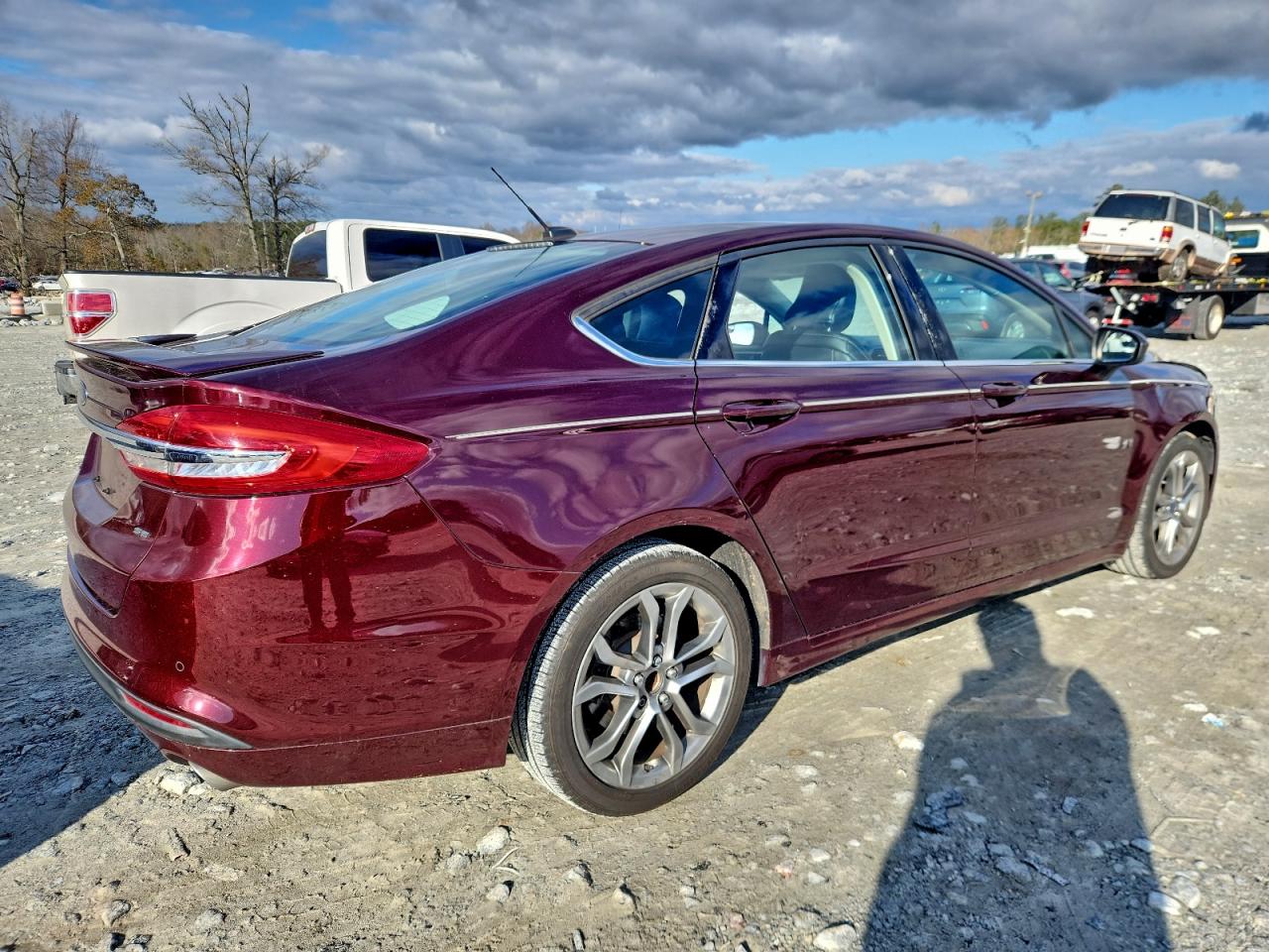 2017 FORD FUSION SE photo 3