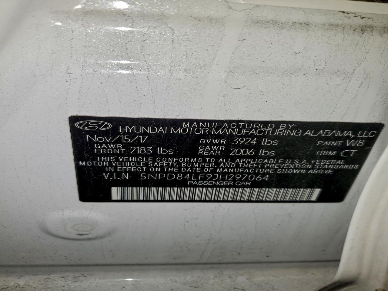 2018 HYUNDAI ELANTRA SEL photo 12