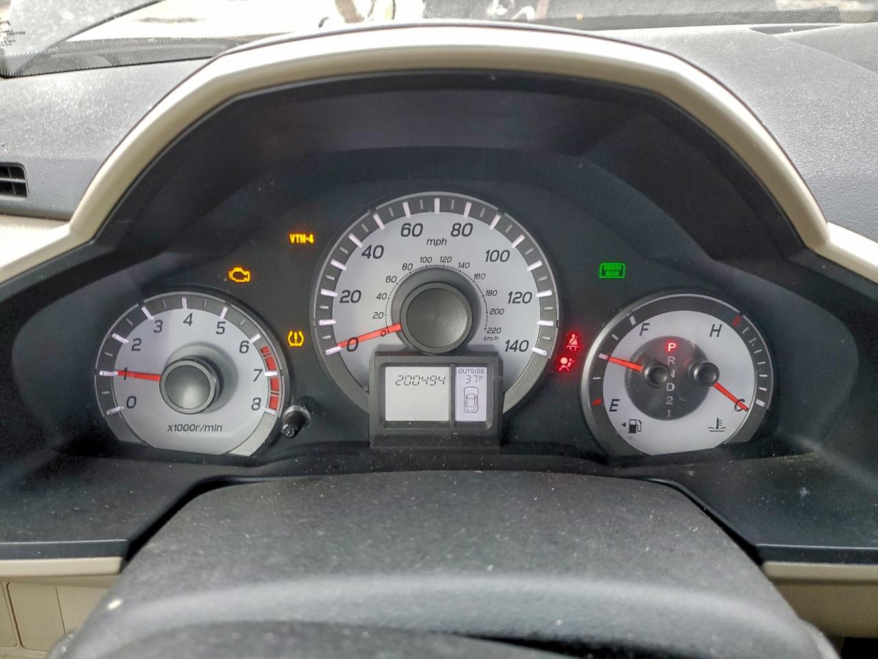 2012 HONDA PILOT EXL photo 9
