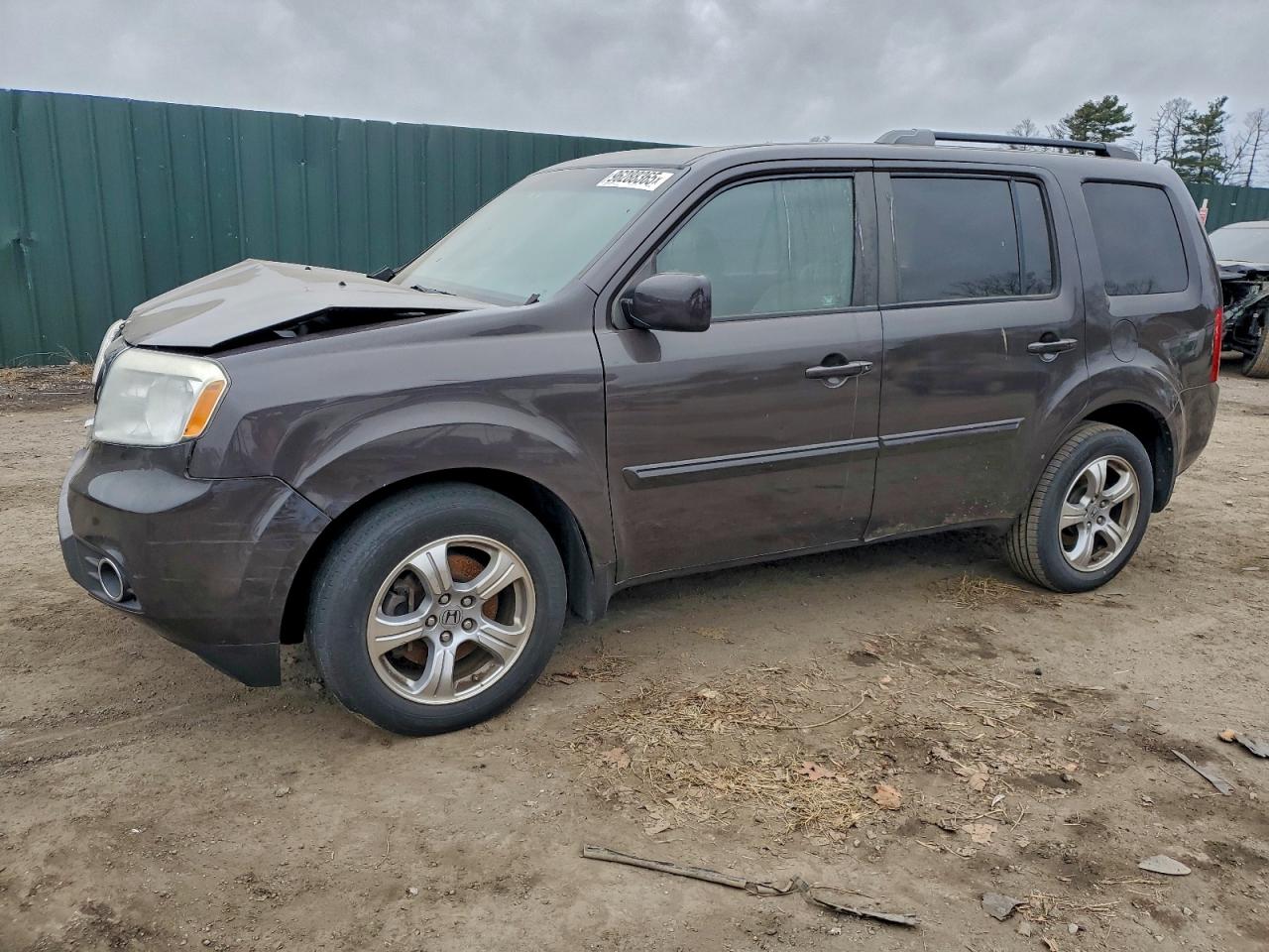 2012 HONDA PILOT EXL — REAR END damage — photo 1