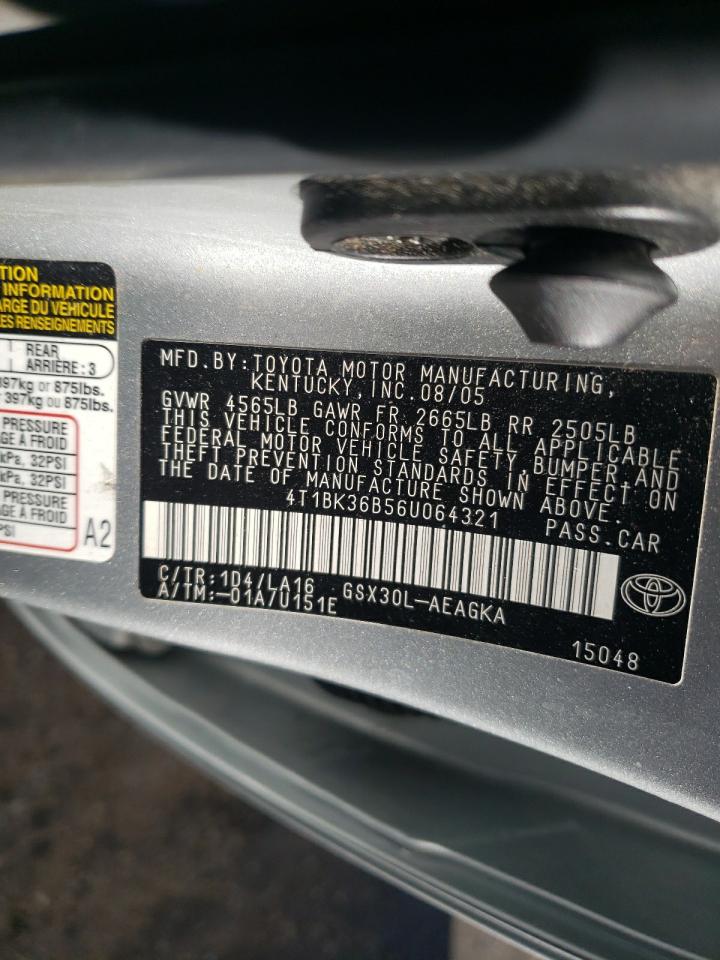 2006 TOYOTA AVALON XL photo 12