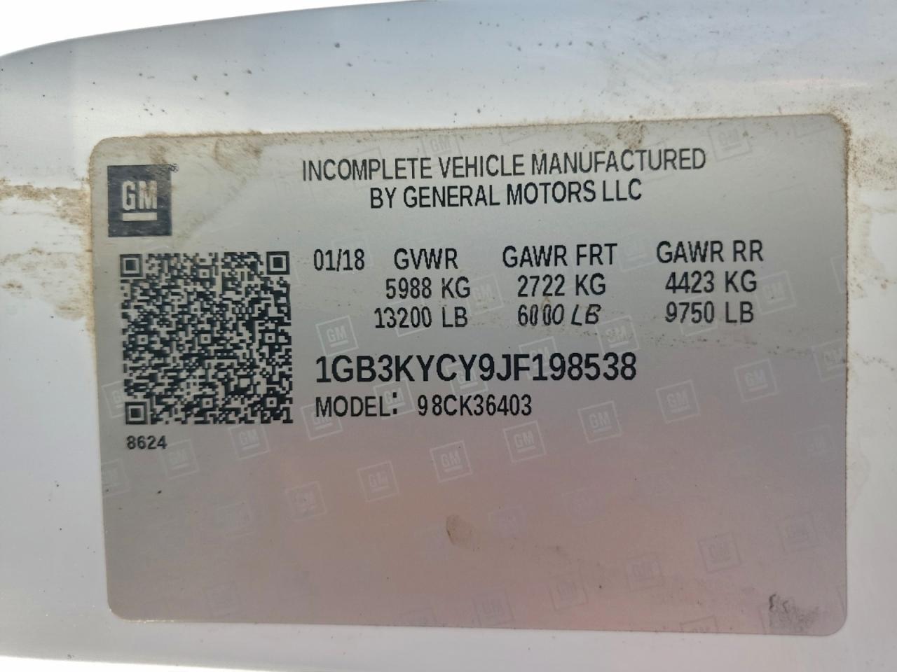 2018 CHEVROLET SILVERADO TRUCK CAB AND CHASSIS photo 10