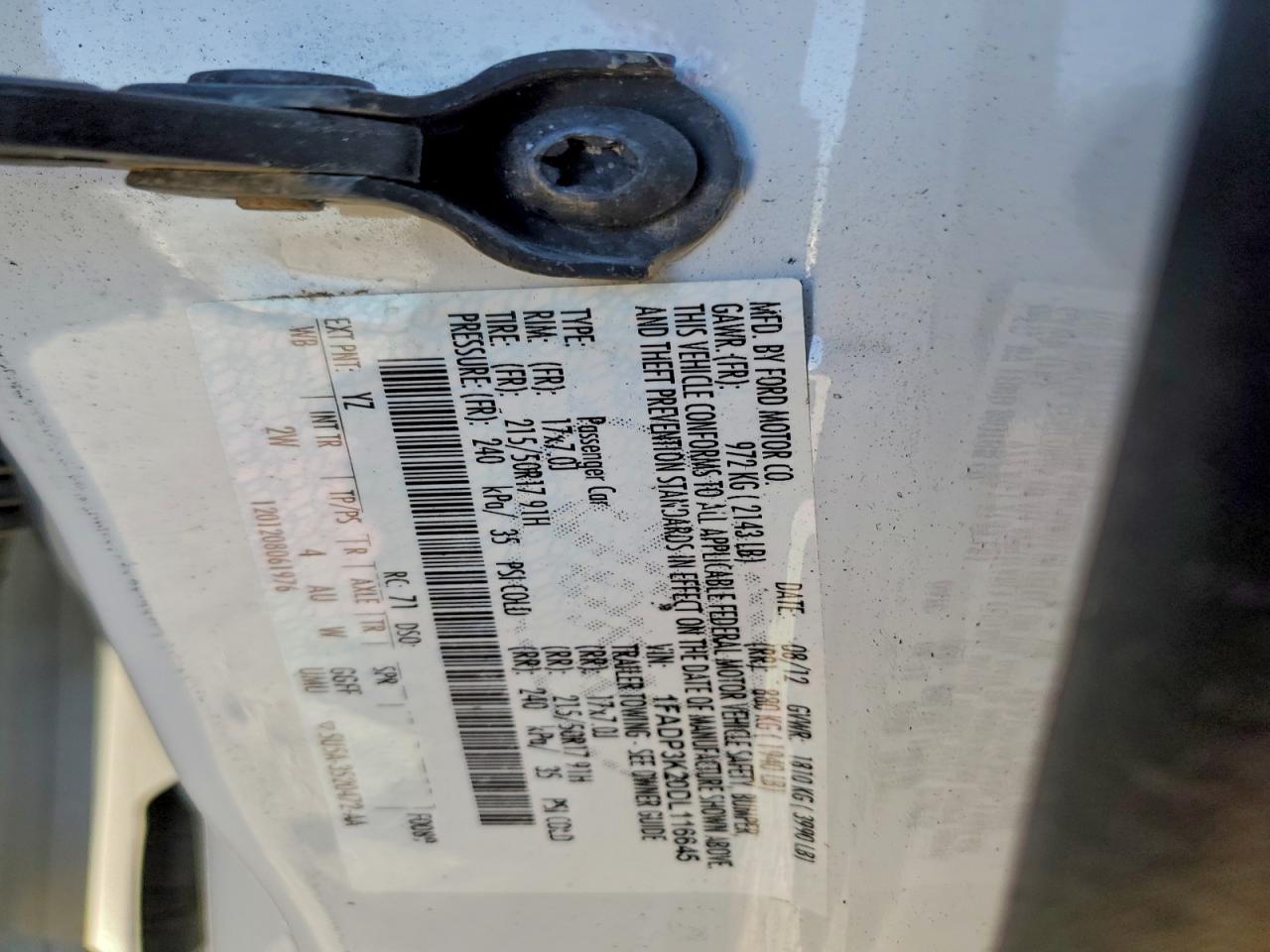 2013 FORD FOCUS SE photo 13