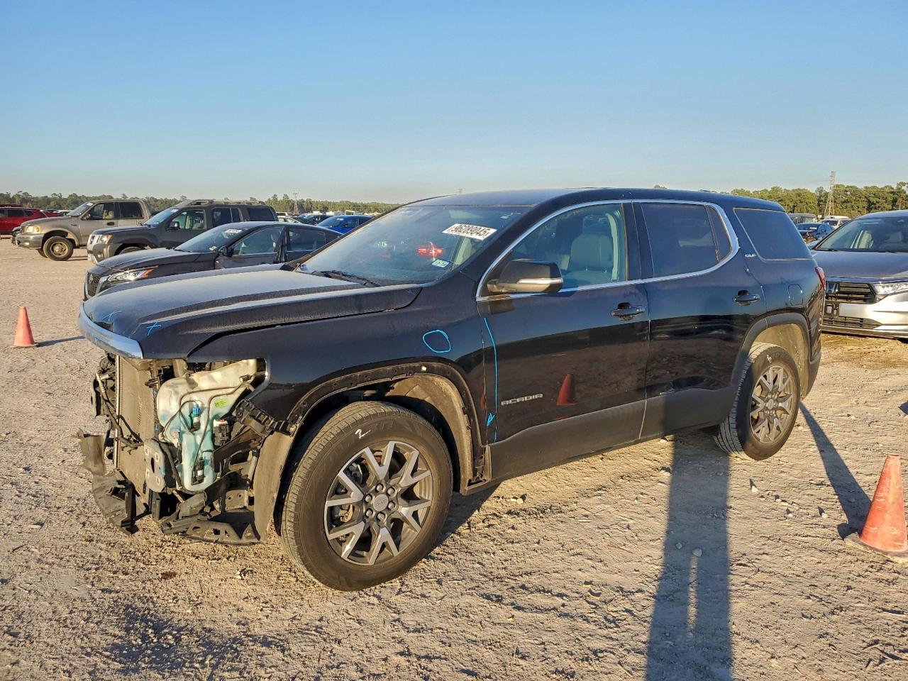 2021 GMC ACADIA SLE — FRONT END damage — photo 1