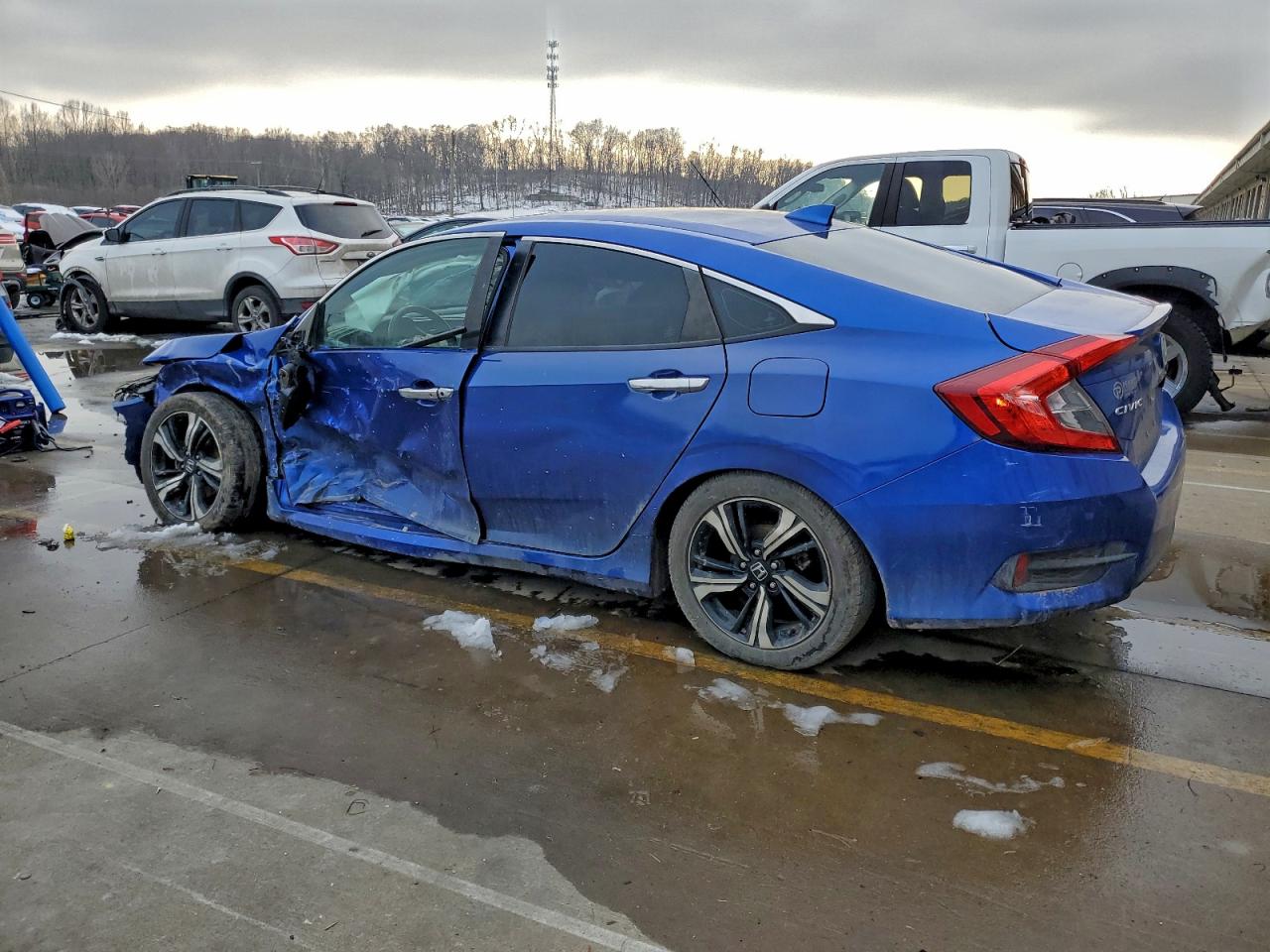 2017 HONDA CIVIC TOURING photo 2