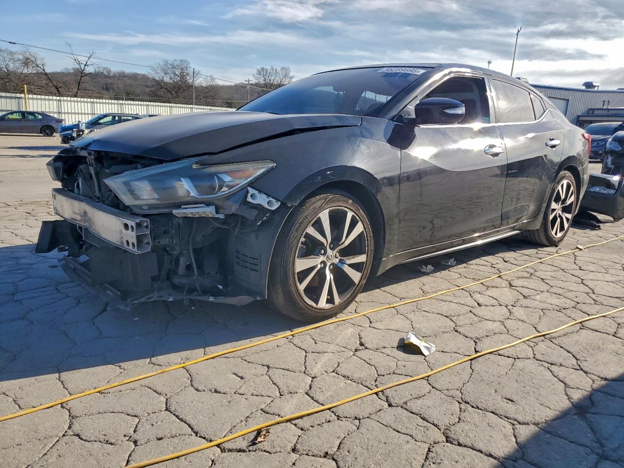 2017 NISSAN MAXIMA 3.5S — FRONT END damage — photo 1